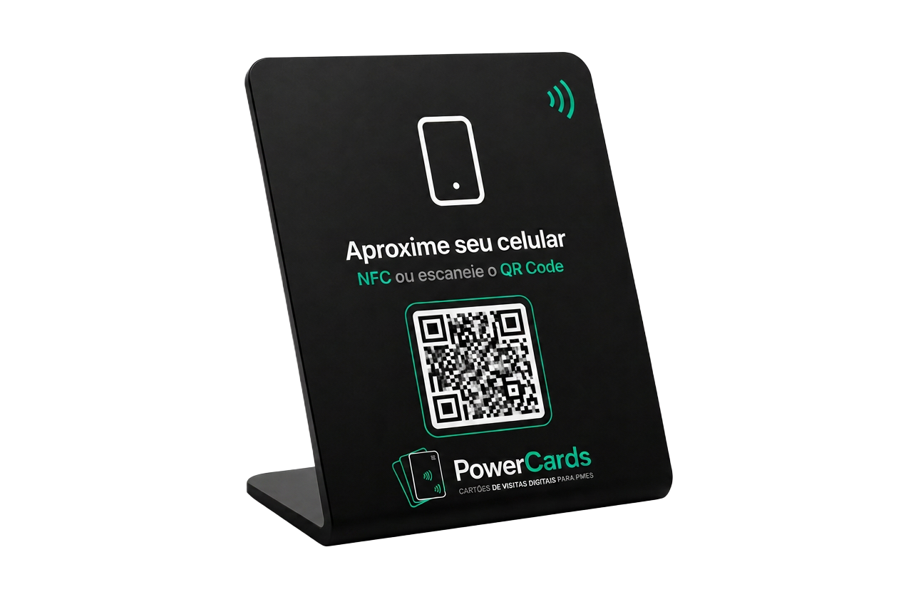 Placa NFC para Balcão